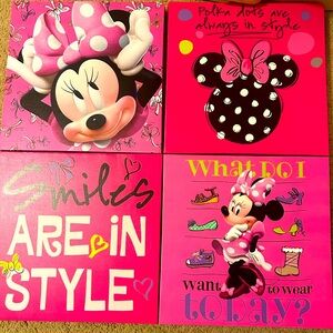 Minnie Mouse wall art